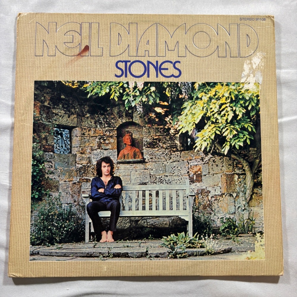 Neil Diamond Stones Vinyl LP UNI 93106 1971 Folk Rock Record I Am I Said